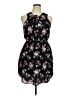 rue21 Floral Black Casual Dress Size XL - photo 1