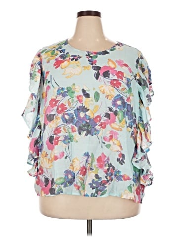 Zac & Rachel 3/4 Sleeve Blouse (view 1)