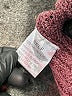 Easel 100% Acrylic Solid Burgundy Pullover Sweater Size M - photo 8