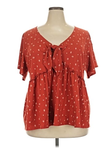Torrid Short Sleeve Blouse (view 1)