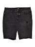 Lularoe Black Denim Shorts Size 34 waist - photo 1