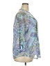 Cocomo Paisley Blue 3/4 Sleeve Blouse Size 2X - photo 4