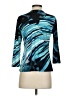 Clara Sun Woo Teal 3/4 Sleeve Blouse Size XS - photo 2