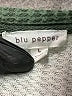 Blu Pepper Color Block Green Pullover Sweater Size L - photo 7