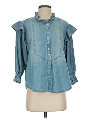We the Free 3/4 Sleeve Blouse (view 1)