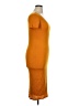 Popular Basics Orange Casual Dress Size XL - photo 4