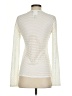 BCBGMAXAZRIA Ivory Long Sleeve Top Size S - photo 2