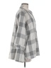 Lane Bryant Checkered-gingham Gray 3/4 Sleeve Blouse Size 18 - photo 4