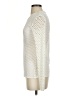 BCBGMAXAZRIA Ivory Long Sleeve Top Size S - photo 5