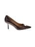 Coach 100% Leather Brown Heels Size 5 - photo 1