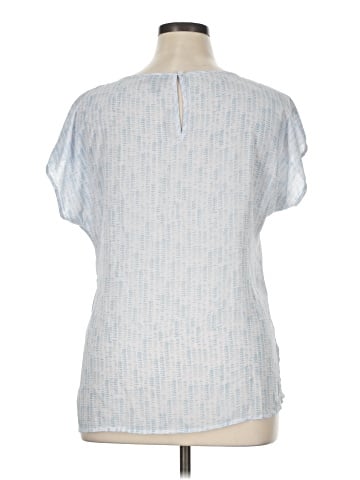 a.n.a. A New Approach Short Sleeve Blouse (view 2)