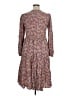 True Craft Paisley Brown Casual Dress Size XL - photo 2