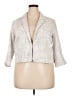 Elle Tweed Gray White Blazer Size XXL - photo 1