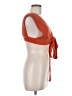 Superdown 100% Acrylic Orange Sweater Vest Size M - photo 4