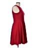 Soprano Solid Red Cocktail Dress Size L - photo 4