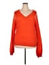 Brave Soul 100% Acrylic Orange Pullover Sweater Size 20 - photo 1