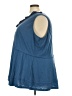 BLOOMCHIC Blue Sleeveless Top Size 28 - photo 5