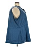 BLOOMCHIC Blue Sleeveless Top Size 28 - photo 4