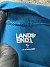 Lands' End 100% Cotton Blue Turtleneck Sweater Size XL - photo 7