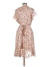 Betsey Johnson 100% Polyester Hearts Tan Cocktail Dress Size 14 - photo 2