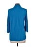 Calvin Klein Blue 3/4 Sleeve Button-Down Shirt Size L - photo 2