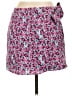 Lush Floral Pink Casual Skirt Size L - photo 1