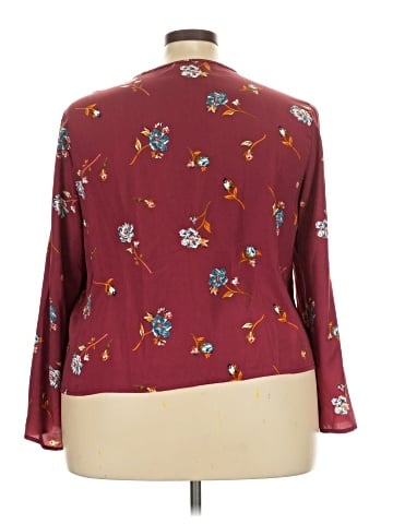 Roommates 3/4 Sleeve Blouse (view 2)