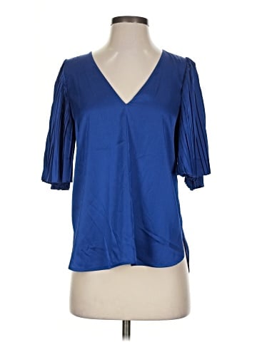 Rebecca Taylor Short Sleeve Blouse (view 1)