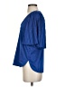Rebecca Taylor Blue Short Sleeve Blouse Size S - photo 5
