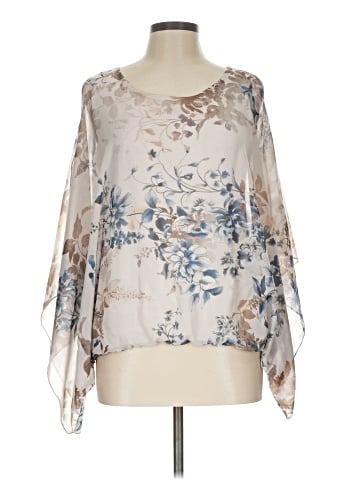 Karen Kane 3/4 Sleeve Blouse (view 1)