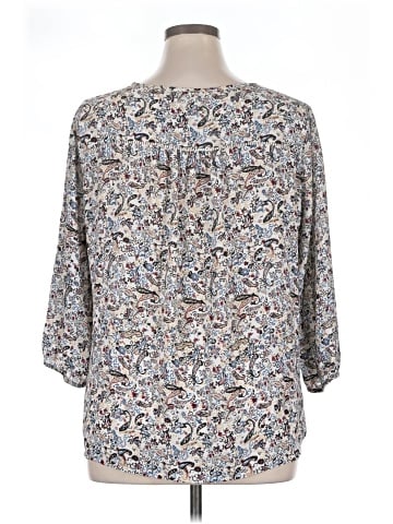 Collective Concepts 3/4 Sleeve Blouse (view 2)