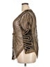 Assorted Brands Gold 3/4 Sleeve Blouse Size XXL (estimated) - photo 5