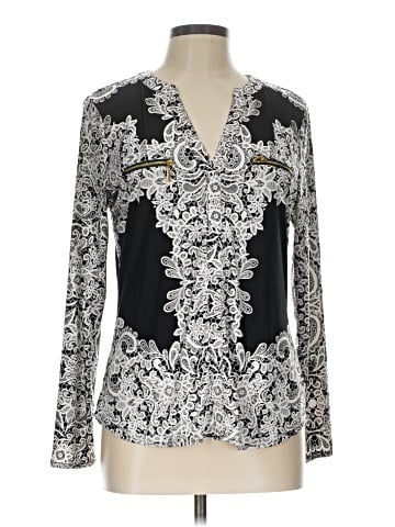 INC International Concepts Long Sleeve Blouse (view 1)