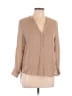 Vince. Tan 3/4 Sleeve Blouse Size 10 - photo 1