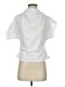 Missguided White Short Sleeve Blouse Size S - photo 1