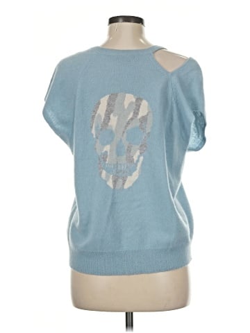 Skull Cashmere Sweater Vest (view 2)