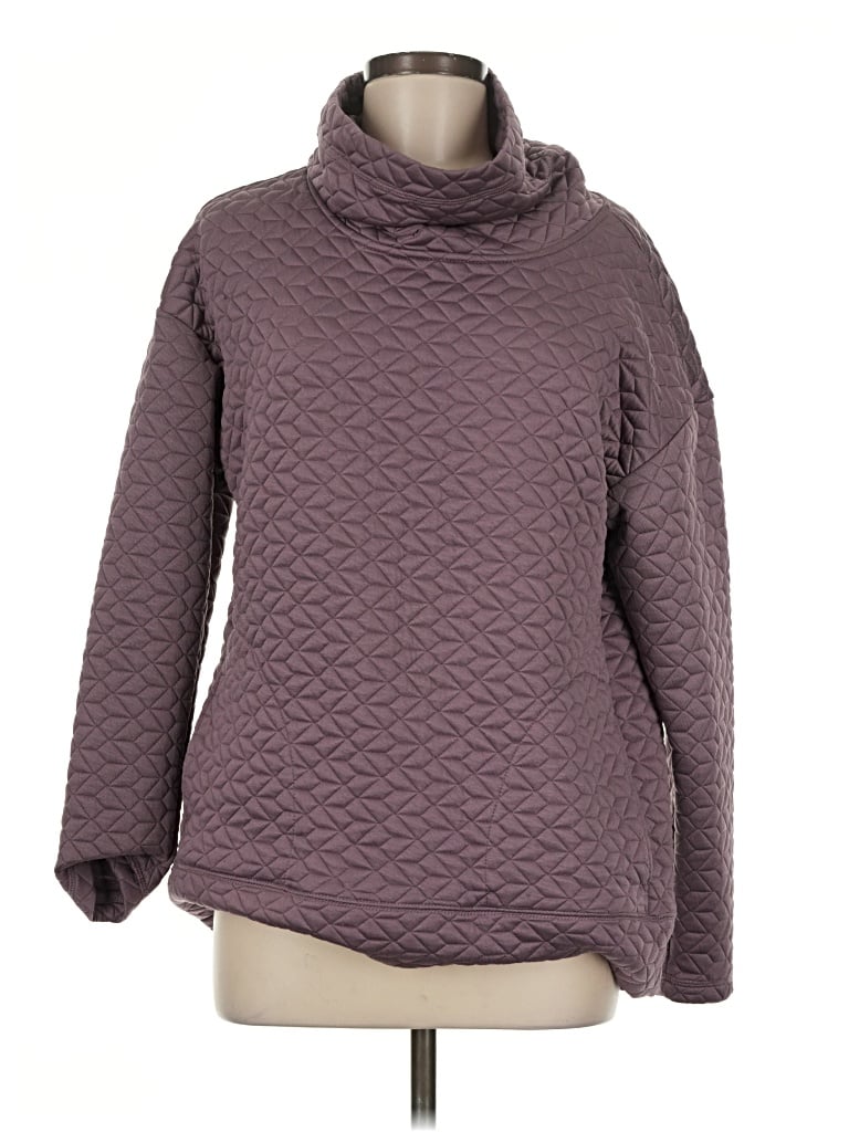Pre-owned Rbx Turtleneck Sweater In Purple
