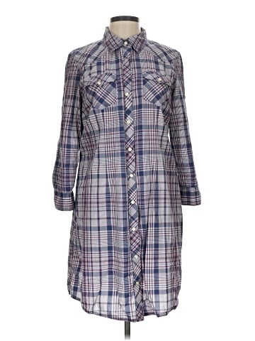 Tommy Hilfiger 3/4 Sleeve Button-Down Shirt (view 1)