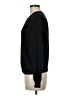 Old Navy 100% Polyester Solid Black Sweatshirt Size M - photo 5
