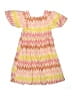 Mini Boden Chevron-herringbone Yellow Dress Size 8 - 9 - photo 1
