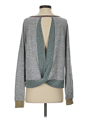 Hem & Thread Pullover Sweater (view 2)