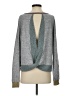 Hem & Thread Color Block Gray Pullover Sweater Size S - photo 2
