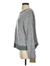 Hem & Thread Color Block Gray Pullover Sweater Size S - photo 5