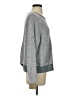 Hem & Thread Color Block Gray Pullover Sweater Size S - photo 4