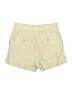 Babaton Solid Yellow Khaki Shorts Size 4 - photo 2