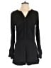Black Halo Solid Black Romper Size 2 - photo 1