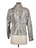 Philosophy Republic Clothing Metallic Silver Jacket Size M - photo 2
