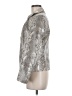 Philosophy Republic Clothing Metallic Silver Jacket Size M - photo 5