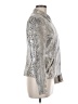 Philosophy Republic Clothing Metallic Silver Jacket Size M - photo 4