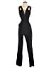 Bebe 100% Polyester Solid Black Jumpsuit Size S - photo 1